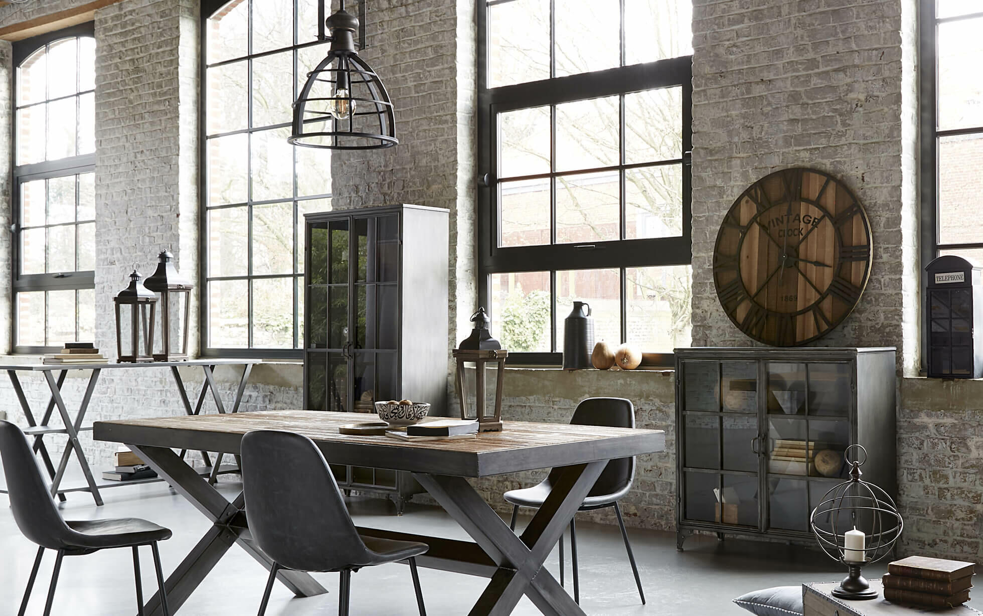 salle à manger industriel