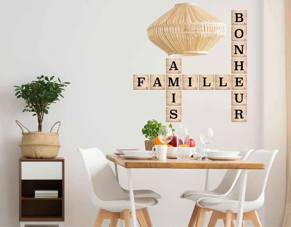 stickers lettres