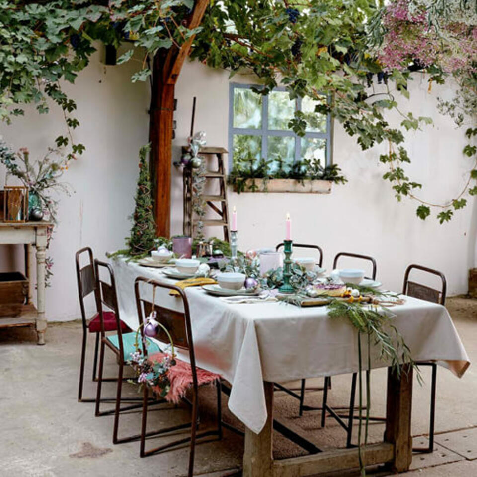 table noel nature