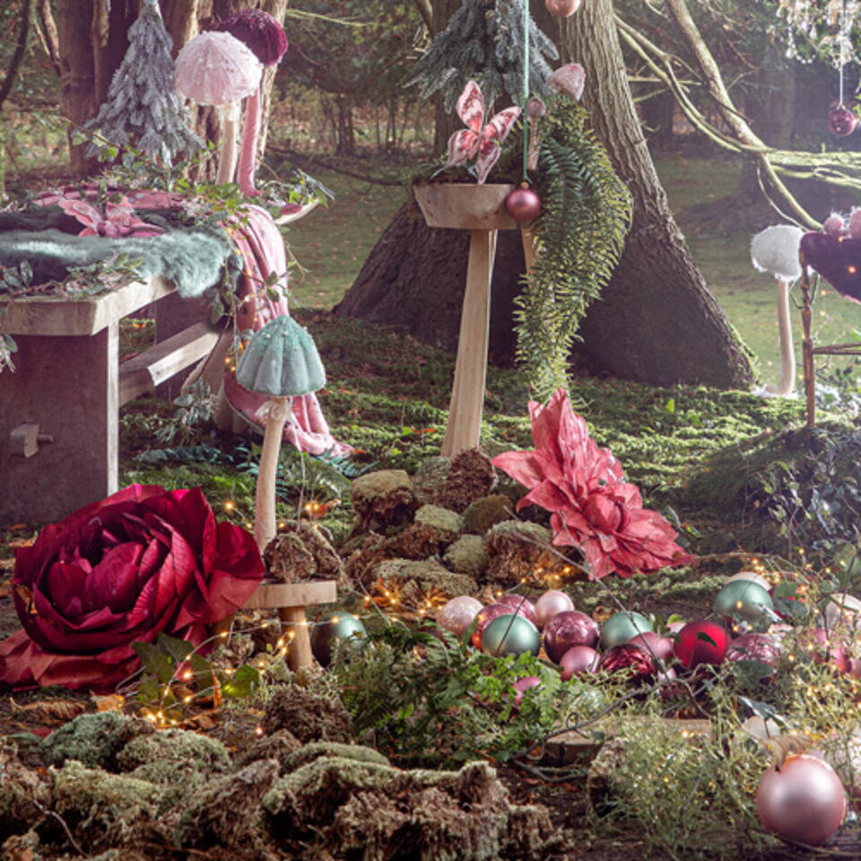 décoration de noel fleur