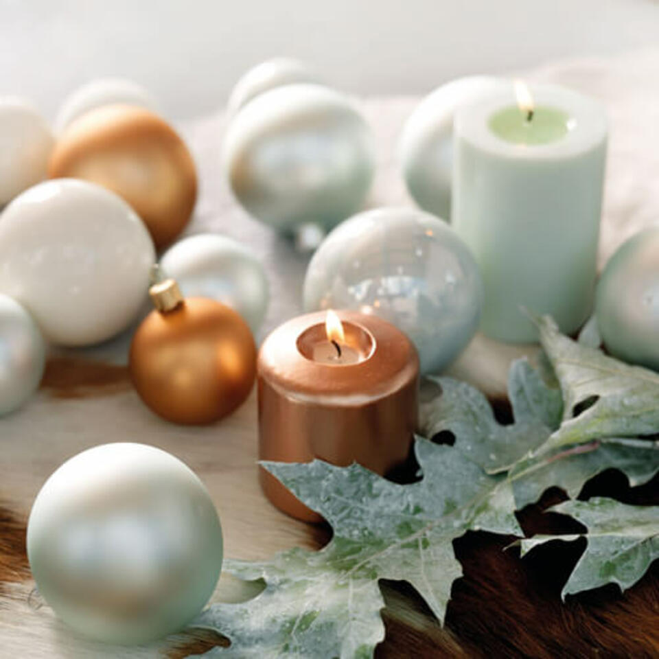 boule de noel cuivre