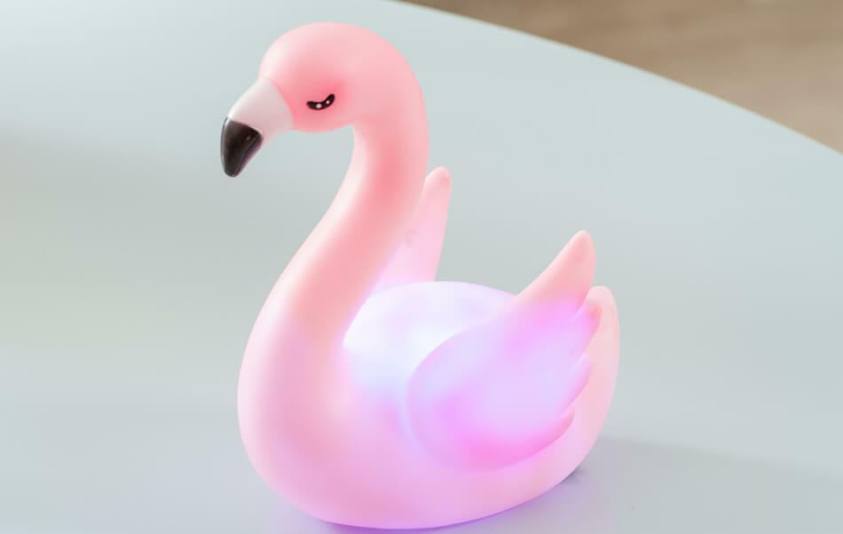 Veilleuse Flamant Rose