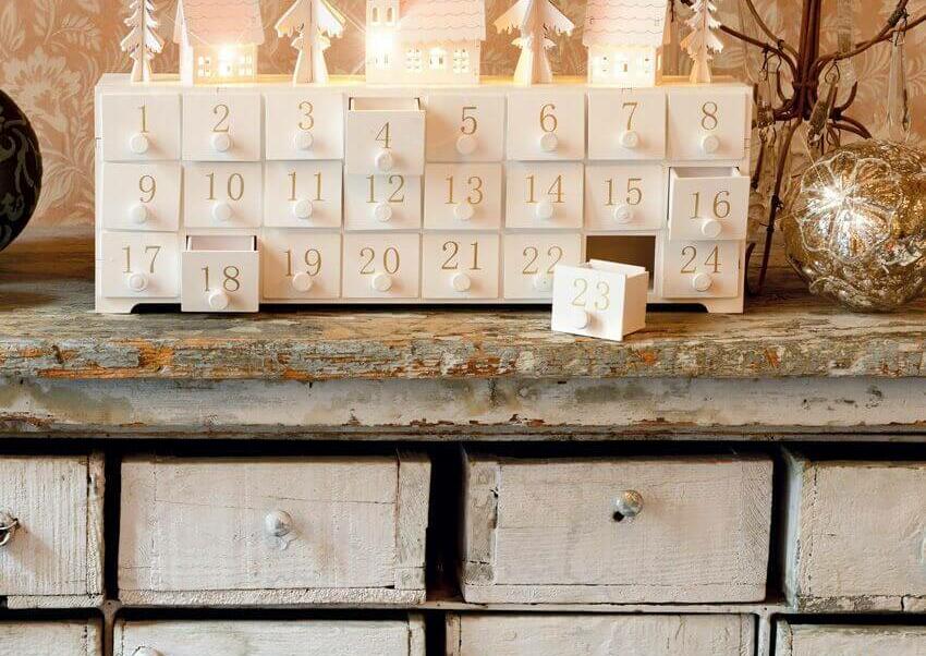 calendrier de l'avent lumineux