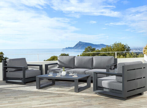 Salon de jardin aluminium