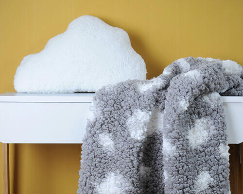 coussin nuage bébé