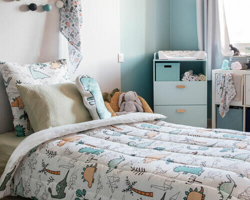 housse de couette dinosaure