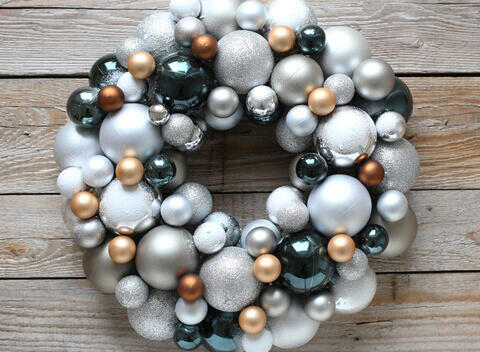 couronne de Noël à faire soi-même