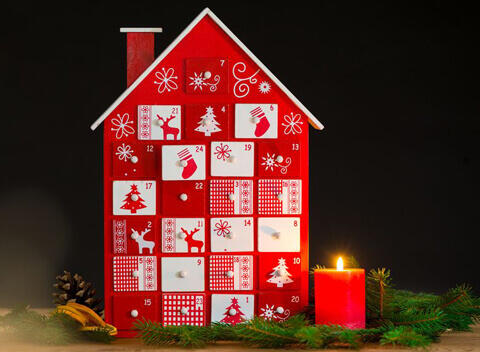 calendrier à décorer