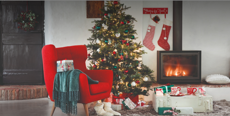 Couronne de Noël à décorer 50 cm - Couronne et branche - Eminza