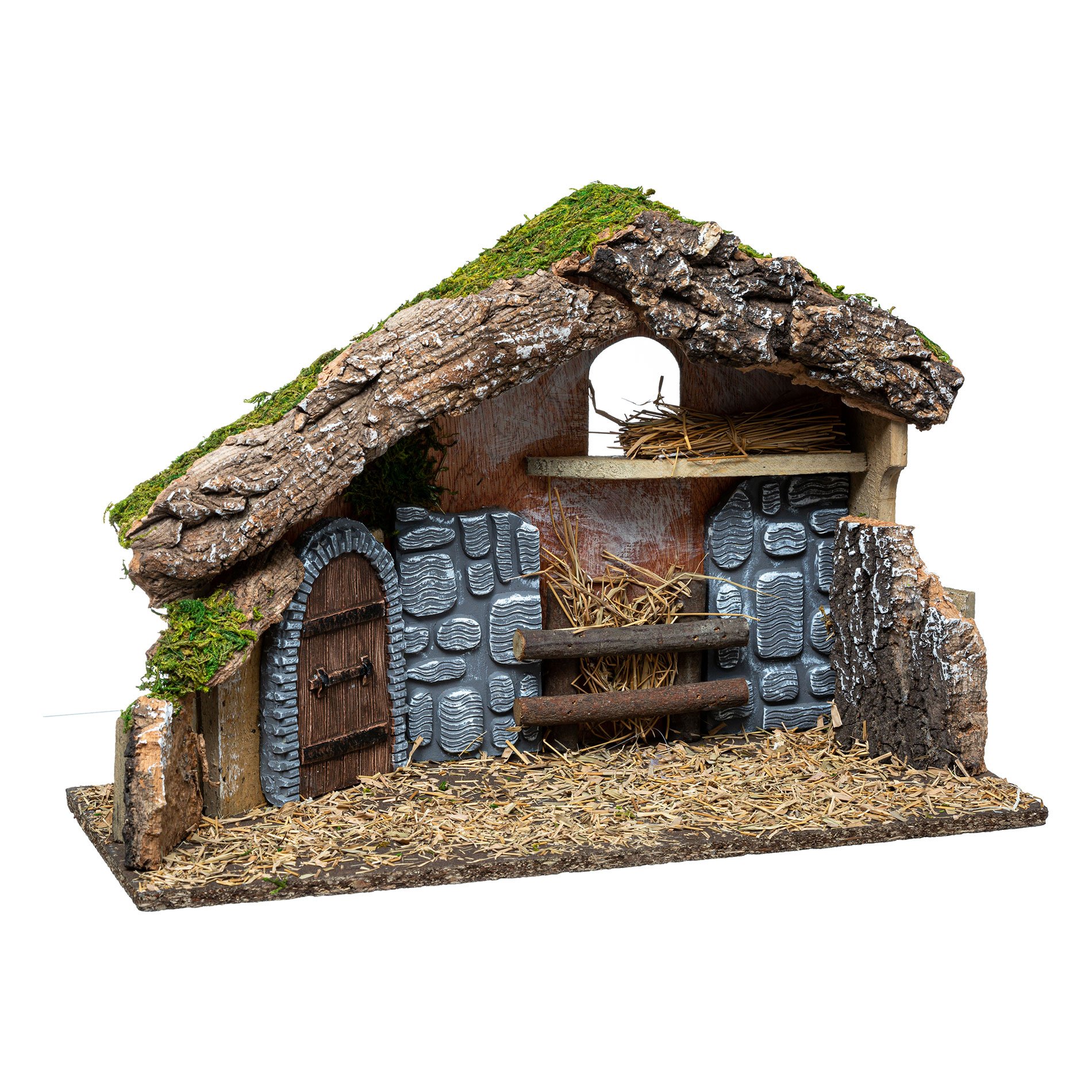 Crèche de Noël vide Sainte-Léonie 1
