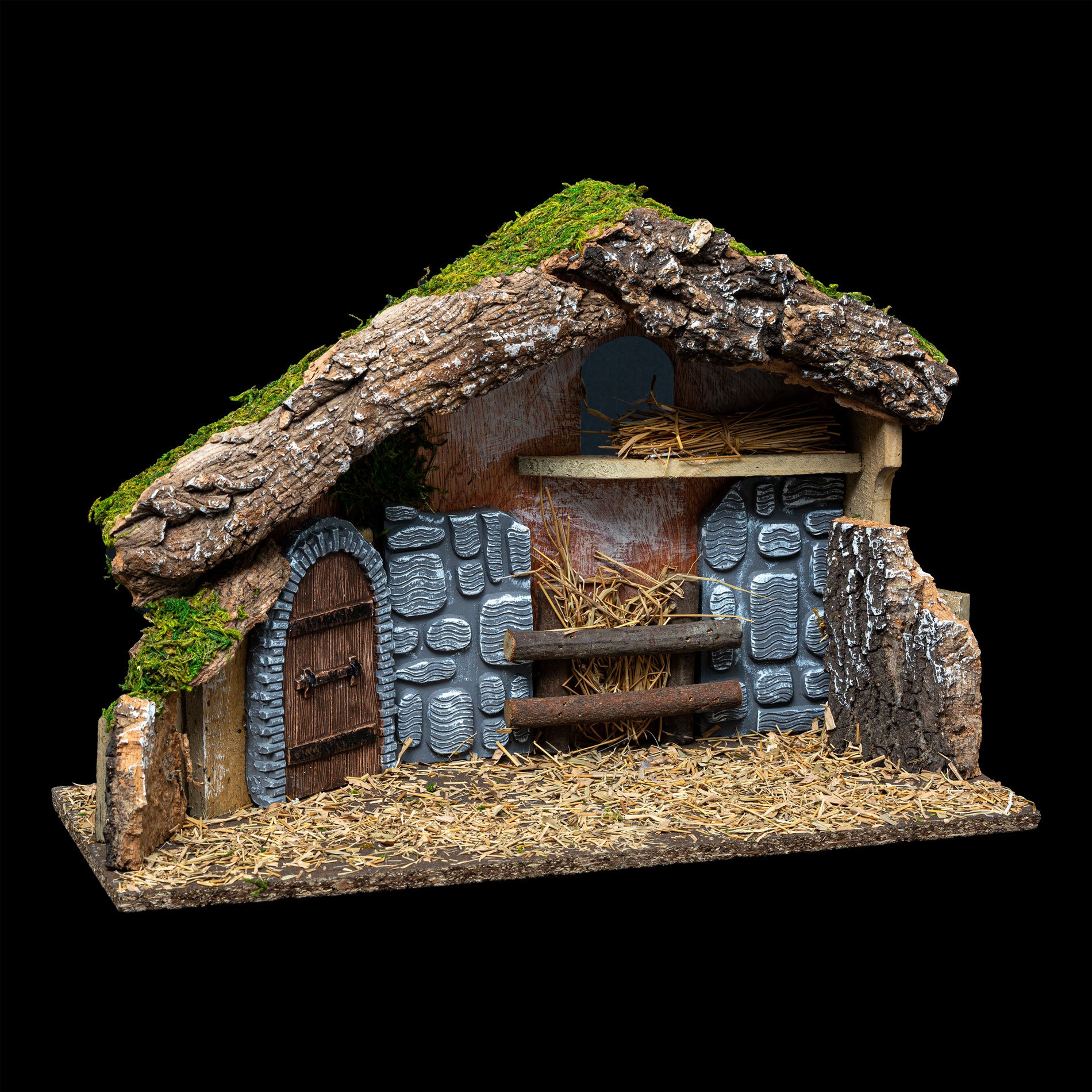 Crèche de Noël vide Sainte-Léonie 2
