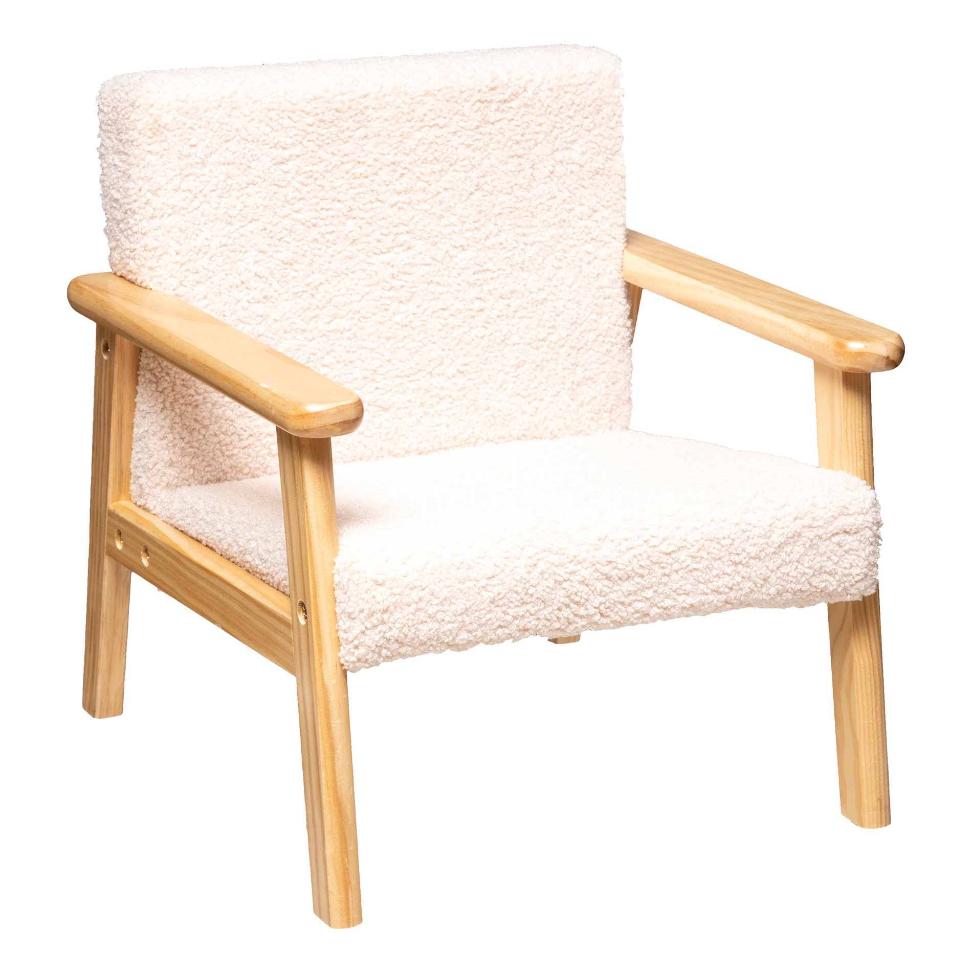 Fauteuil enfant Basile Ecru 1