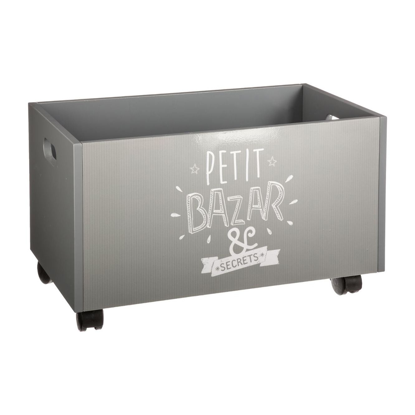 Coffre à jouets enfant Oxo Gris 3