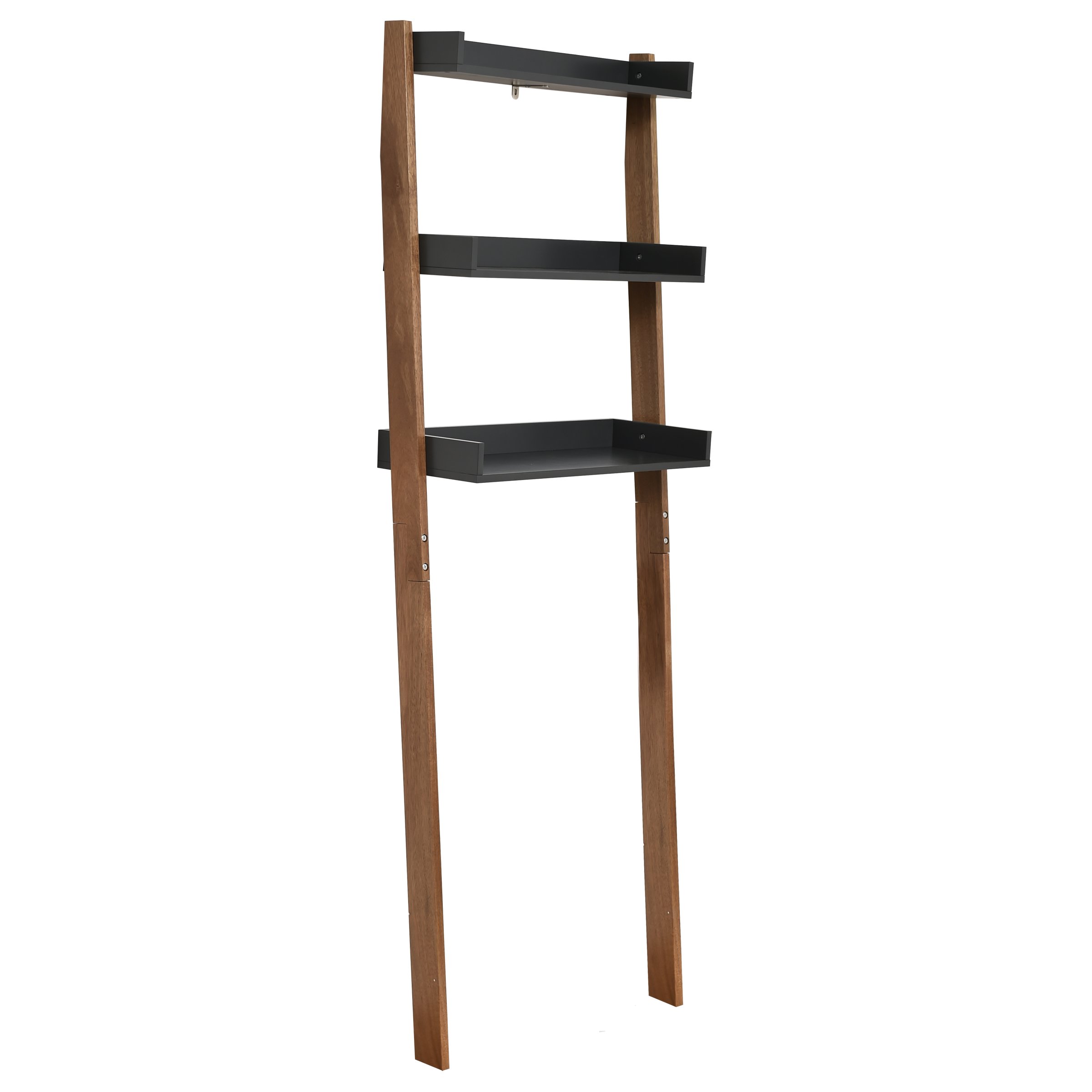 Meuble dessus WC 3 étagères Elément Acacia 2