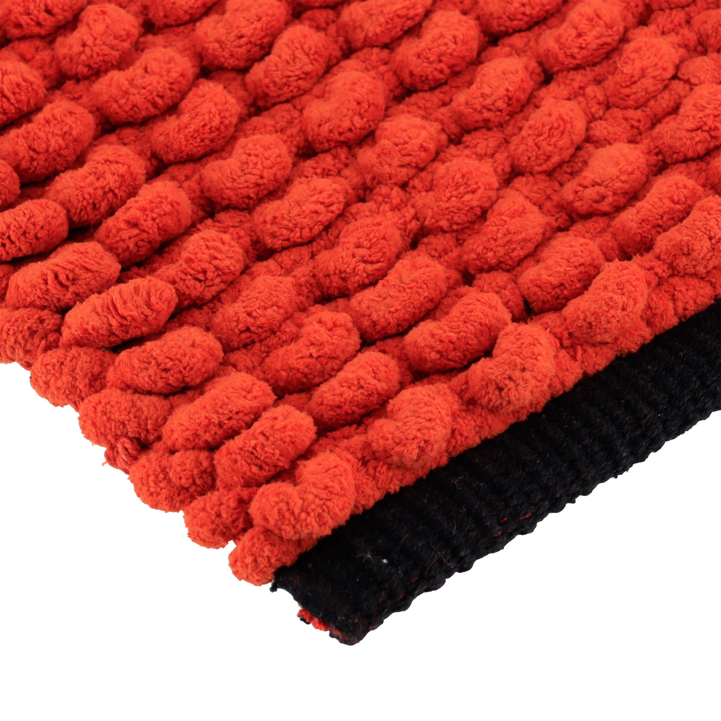 Tapis de bain (75 cm) Black Line Terracotta / noir 2