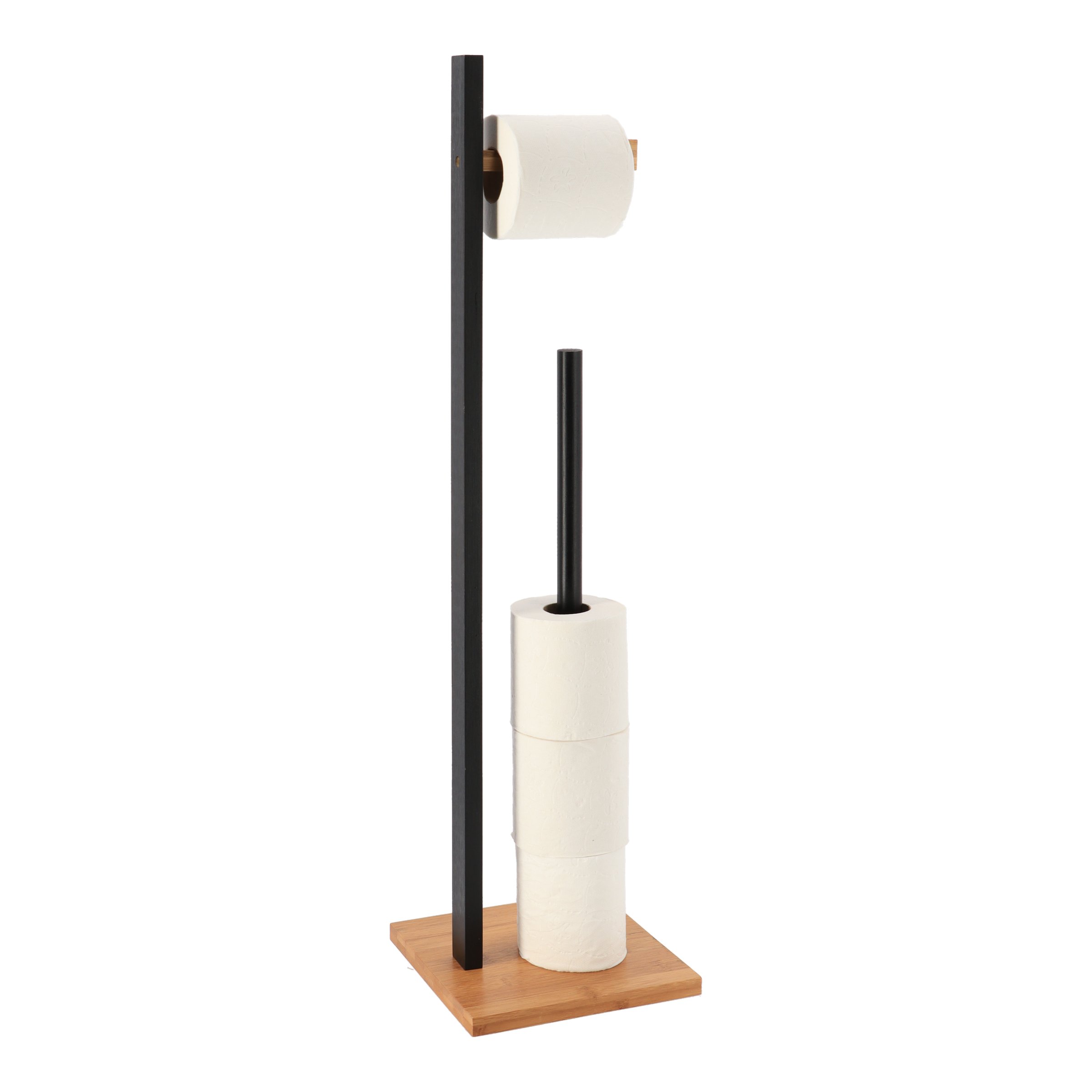 Réserve papier toilette Bambou Noir 1