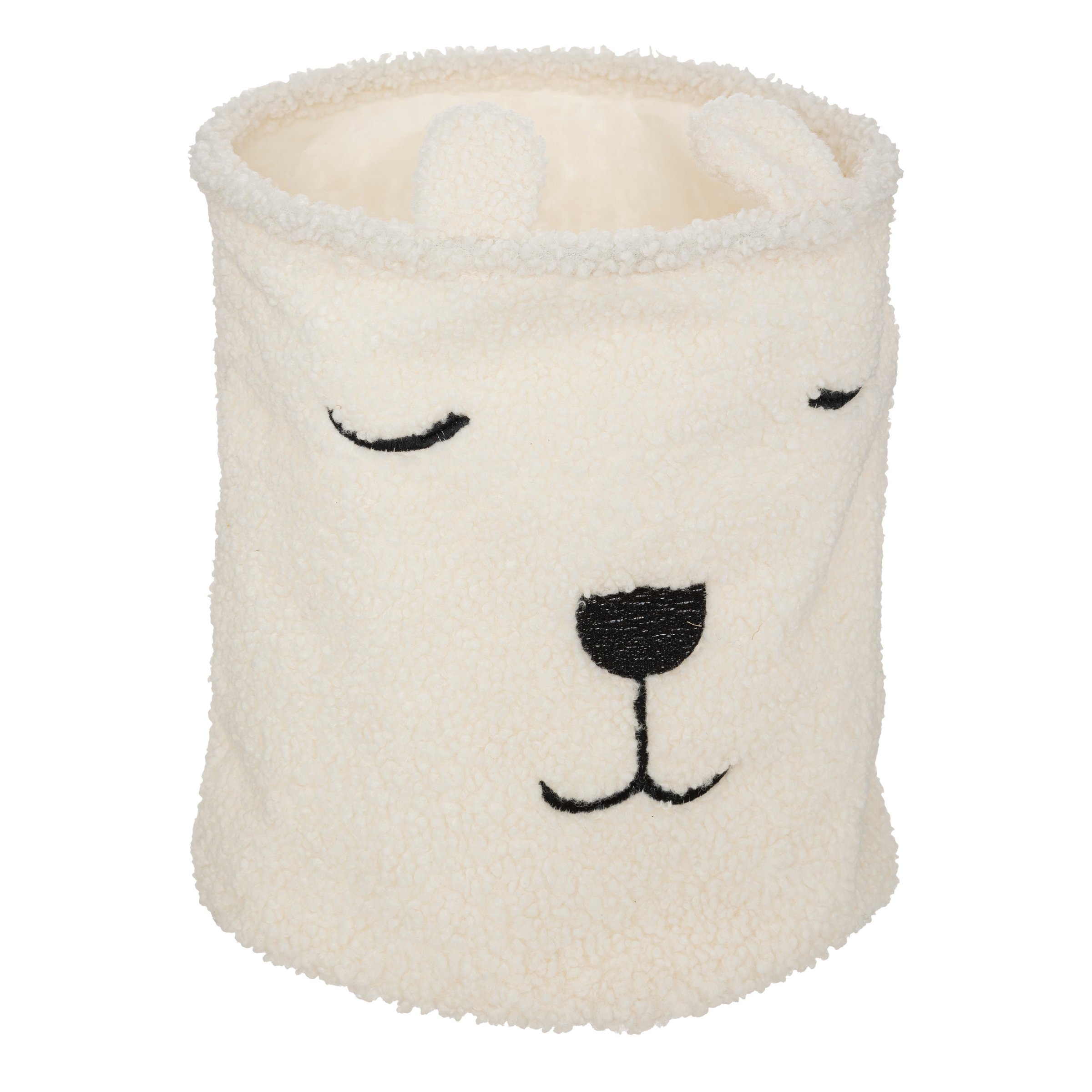Panier à jouets Bouclette Blanc
