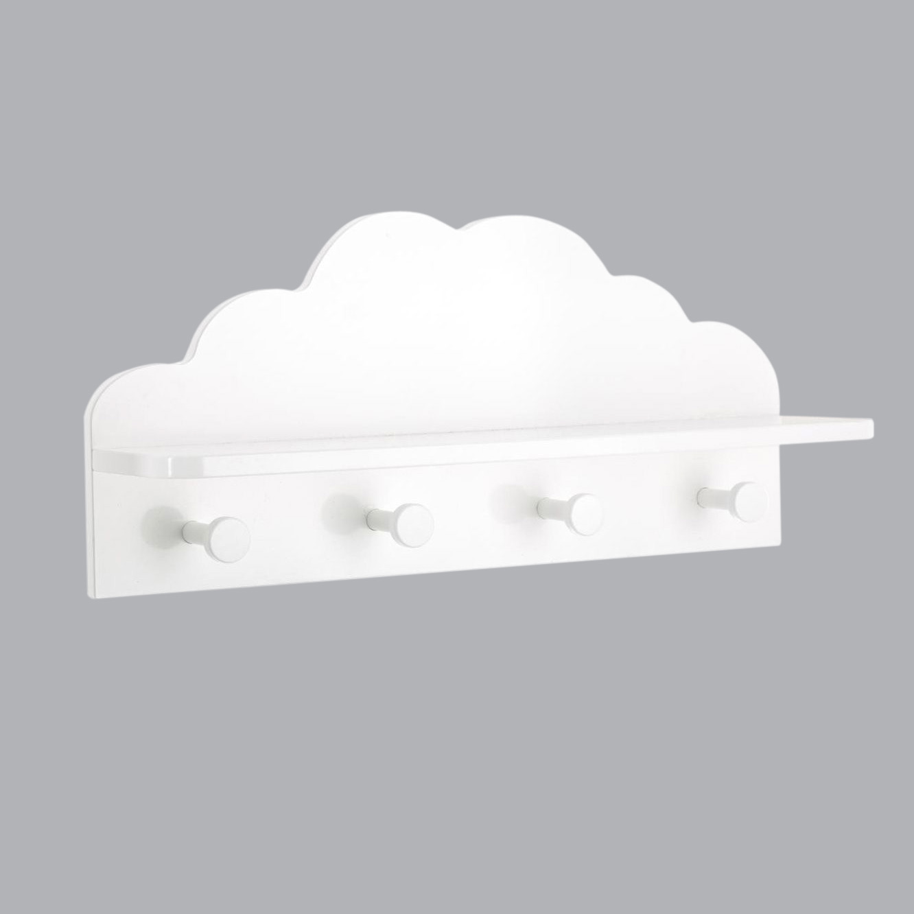 Patère Nuage Blanche 2