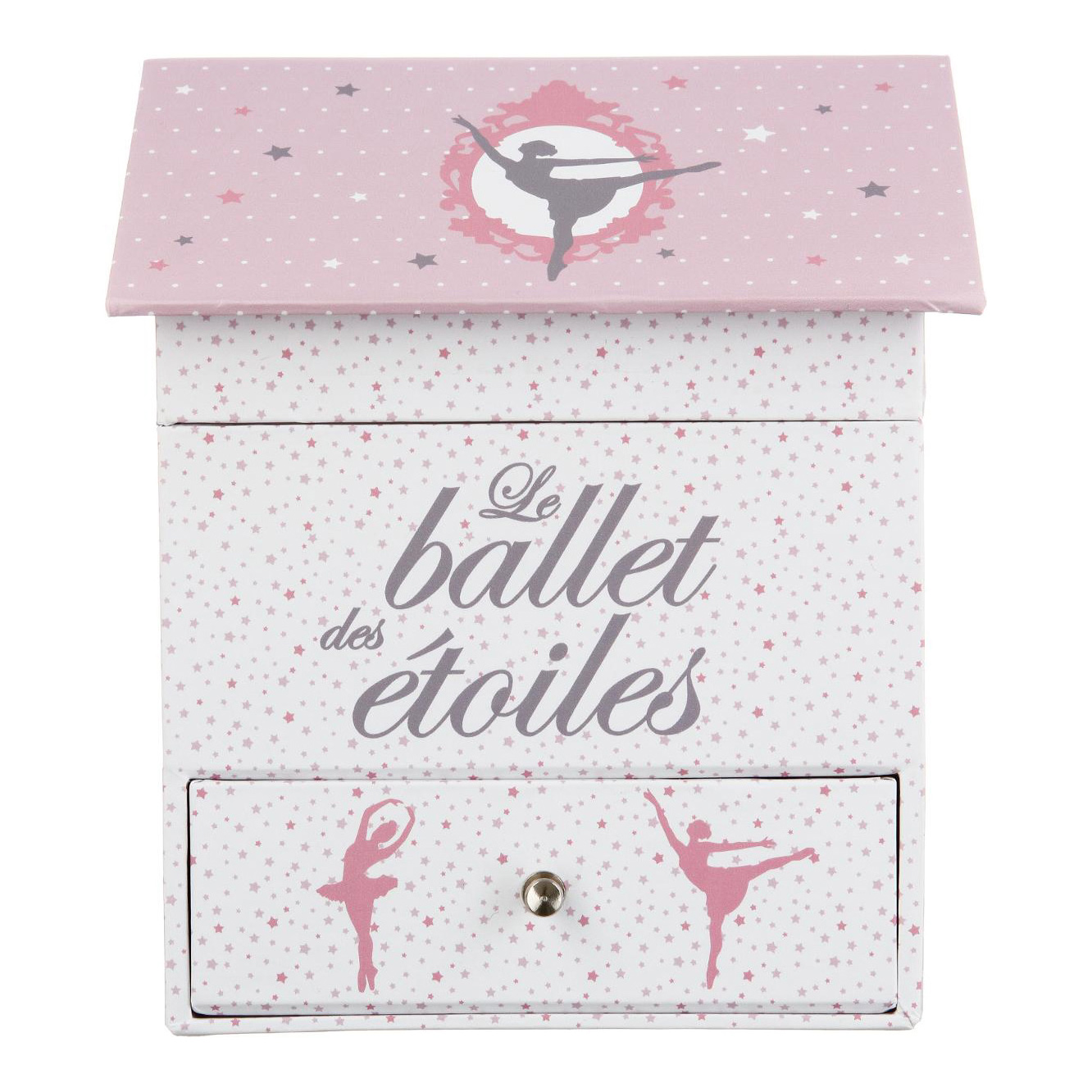 Boîte à musique Ballerine Rose 2