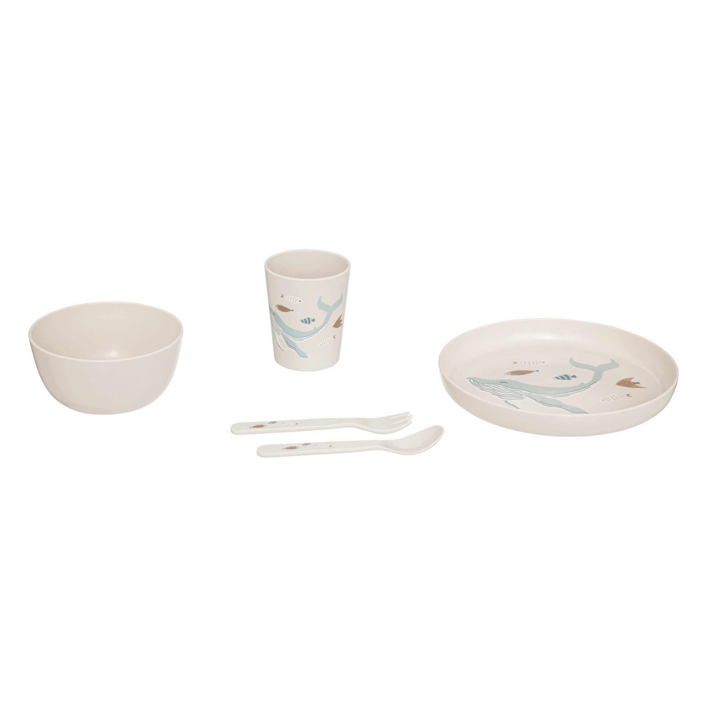 Coffret repas 5 pièces Seav Blanc 1