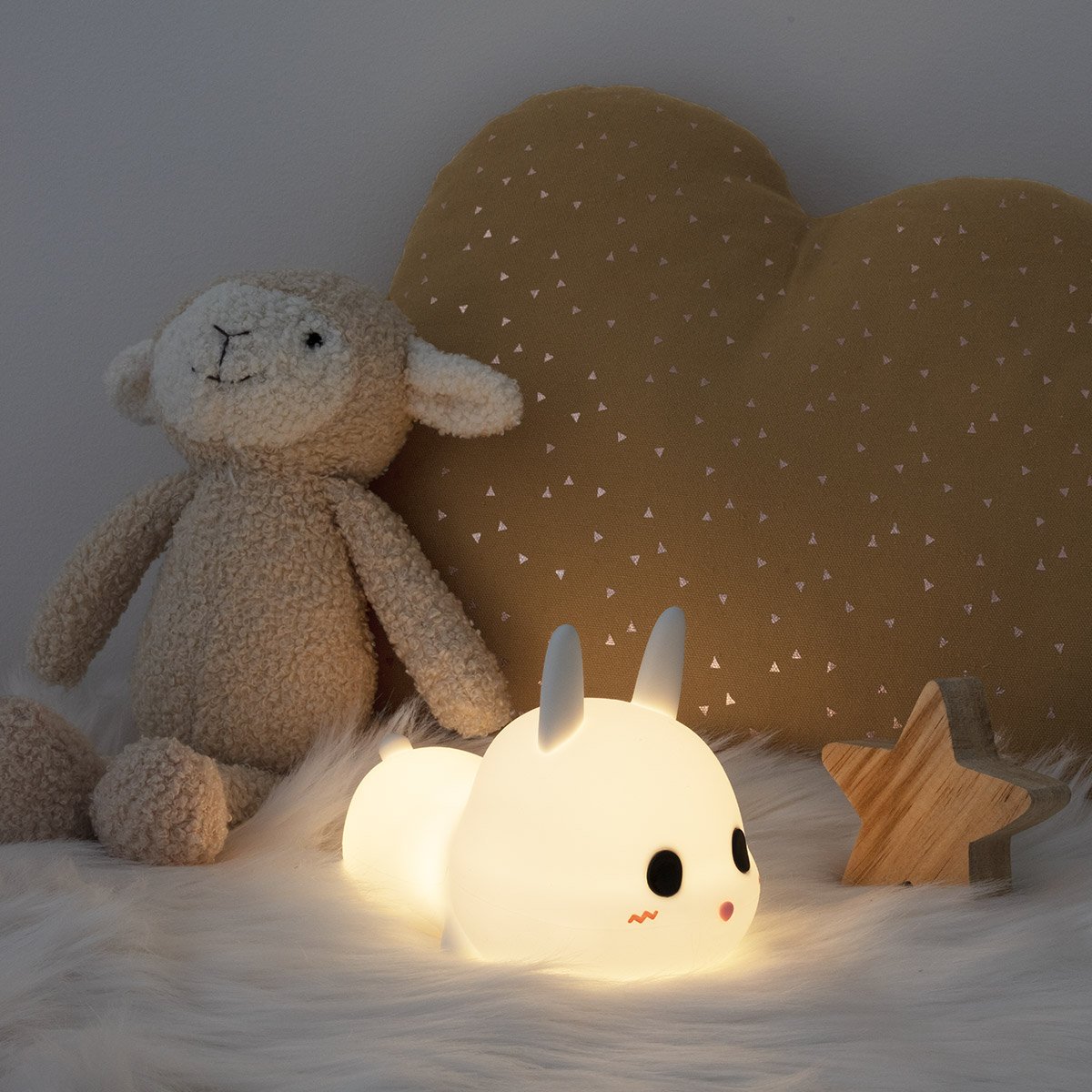 Veilleuse Lapin Blanche 1