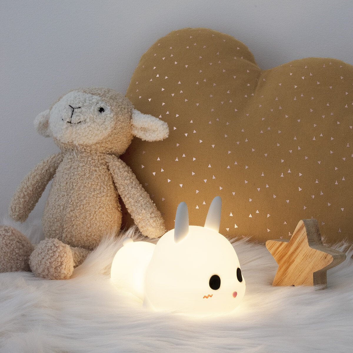 Veilleuse Lapin Blanche 3
