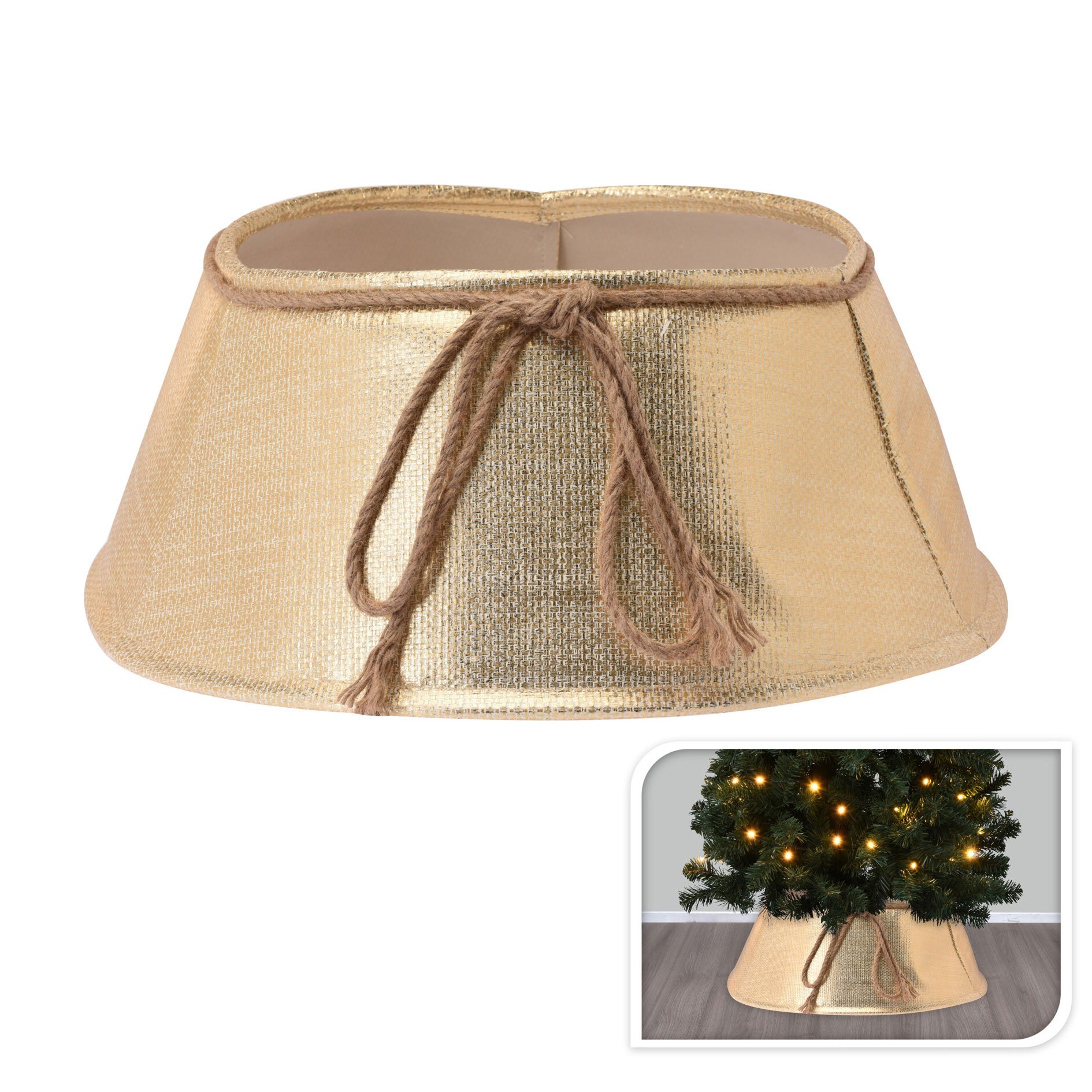 Cache pied de sapin Noeud Or 1