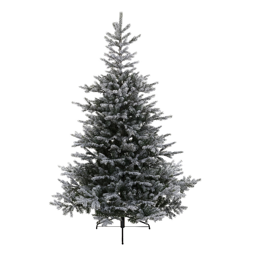 Sapin artificiel de Noël Glorious H240 cm Vert enneigé 1