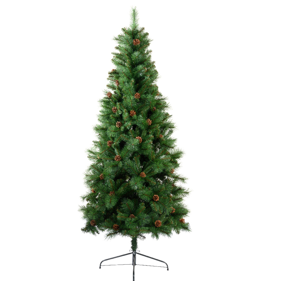 Sapin artificiel de Noël Norfolk H150 cm Vert sapin 1