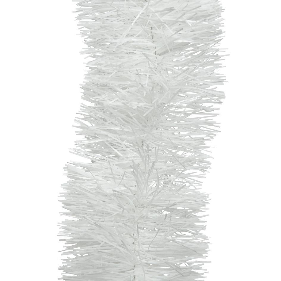 Guirlande de Noël (D10 cm) Luxe Alpine Blanc 1