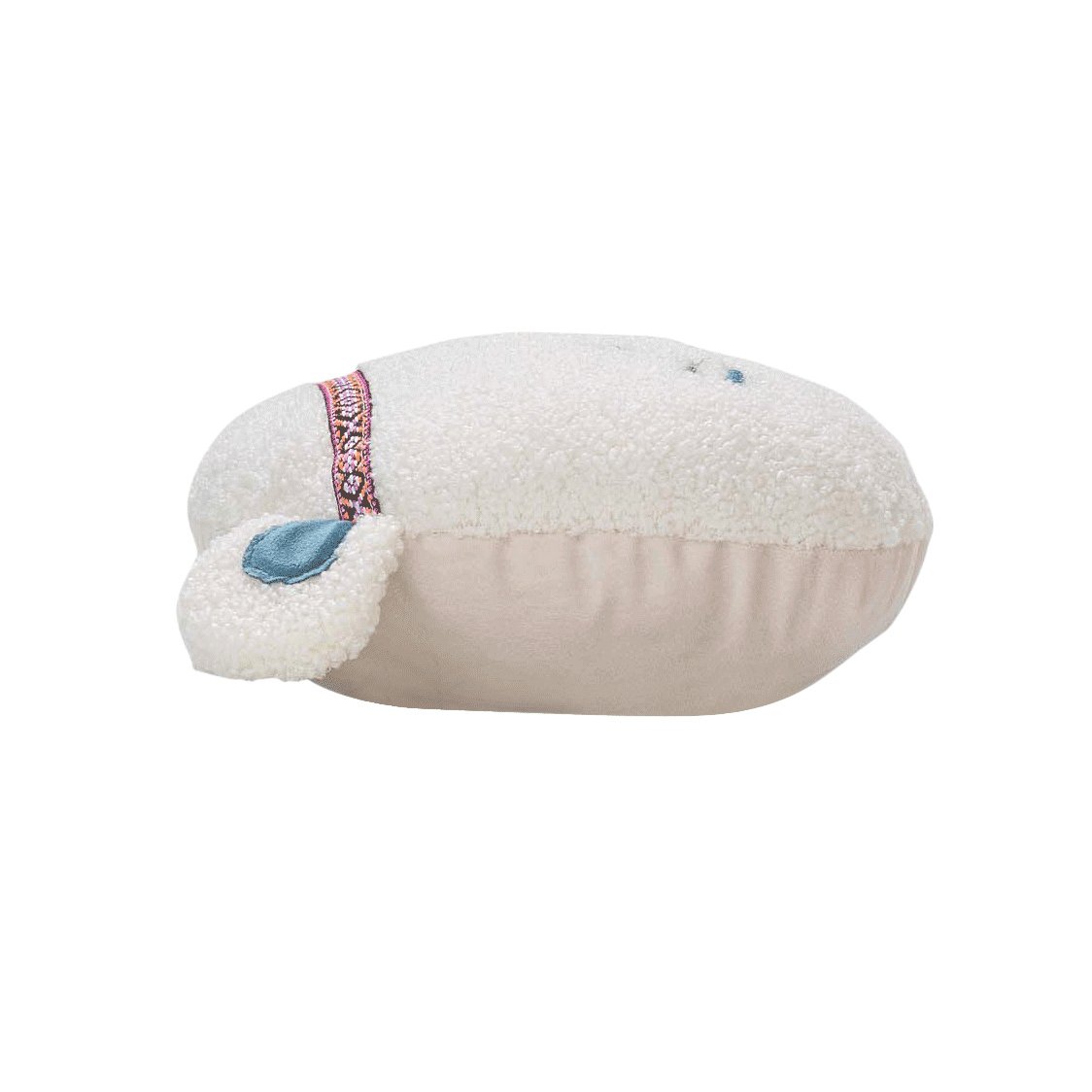 Coussin rond enfant Igloo Blanc