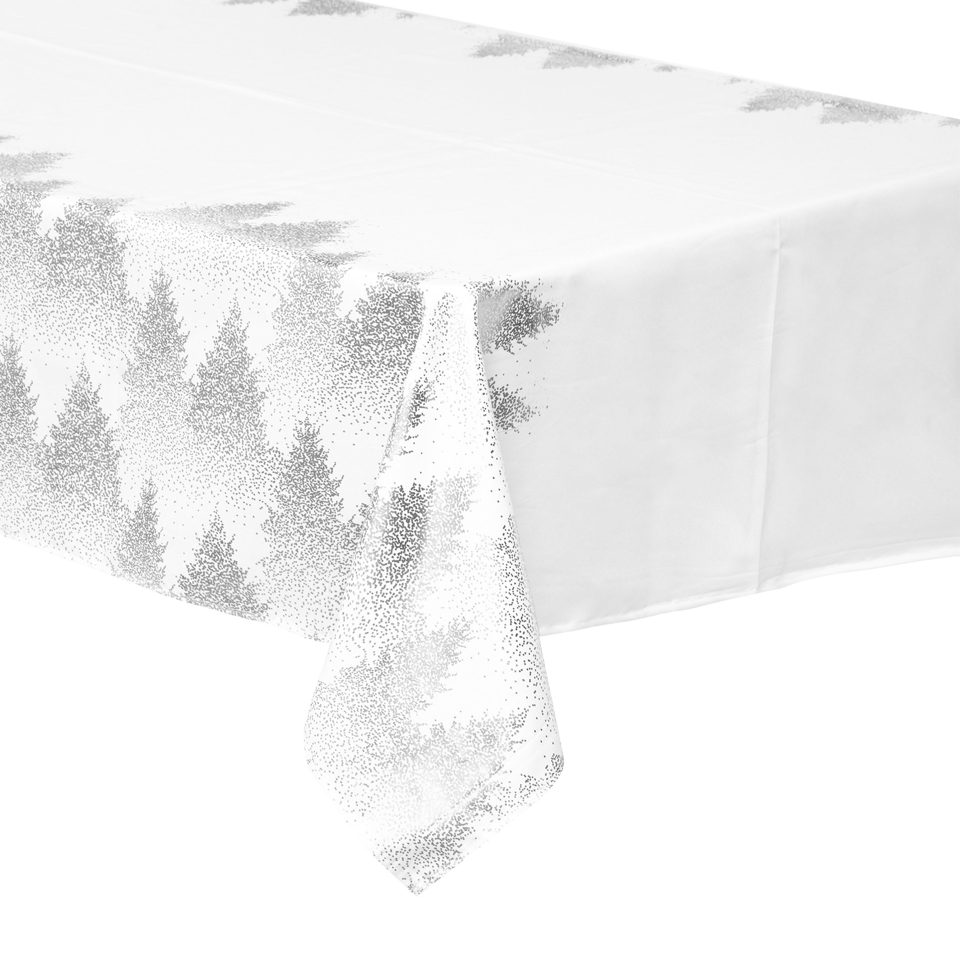 Nappe rectangulaire (L360 cm) Sapin Argent 1