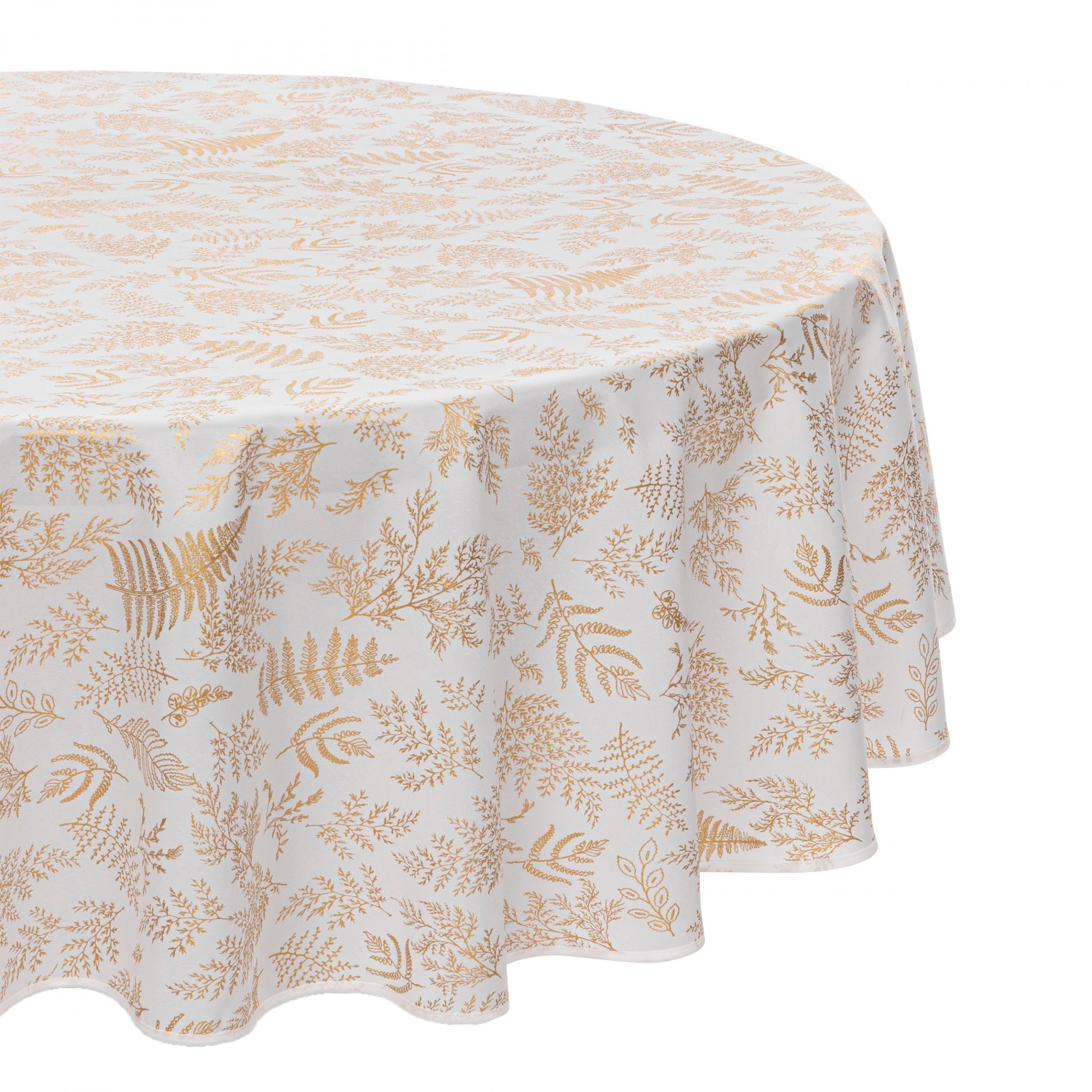 Nappe Anti-tâche D180 cm Blanc 1