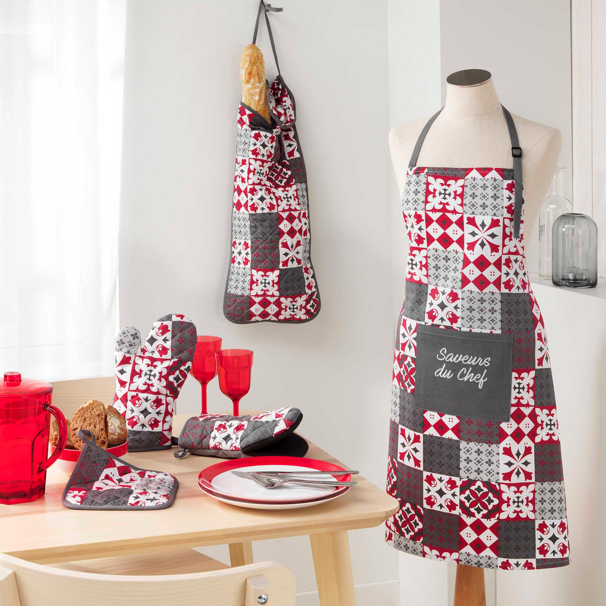 Gant pince Crédence Rouge 2