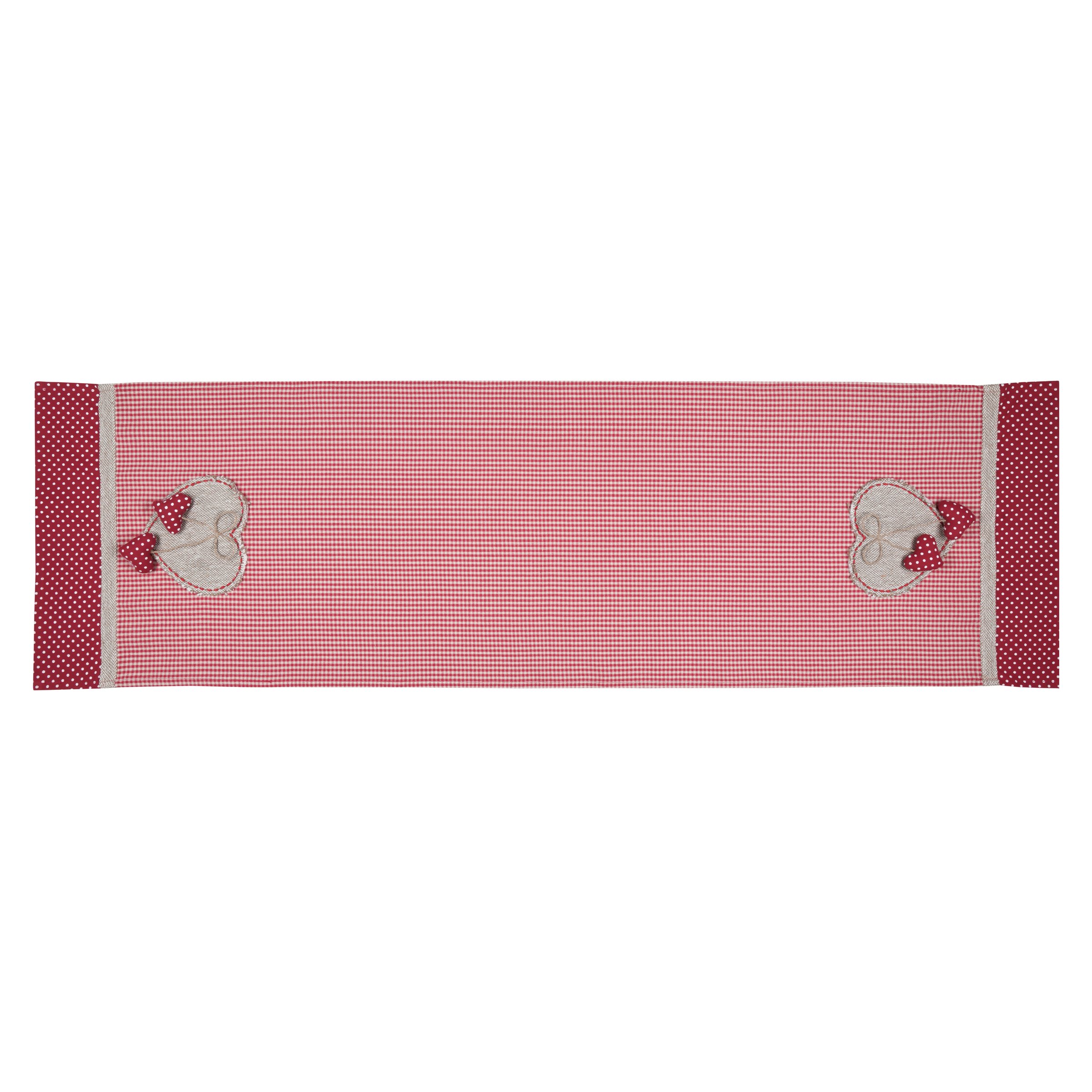 Chemin de table (150 cm) Marianne Rouge 3