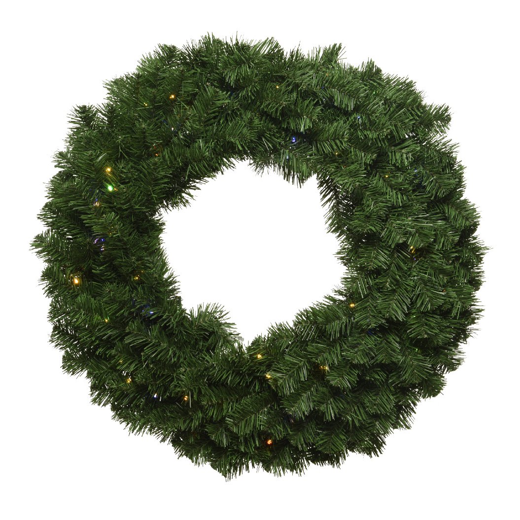 Couronne de Noël lumineuse clignotante Royal D60 cm vert Multicolore 2