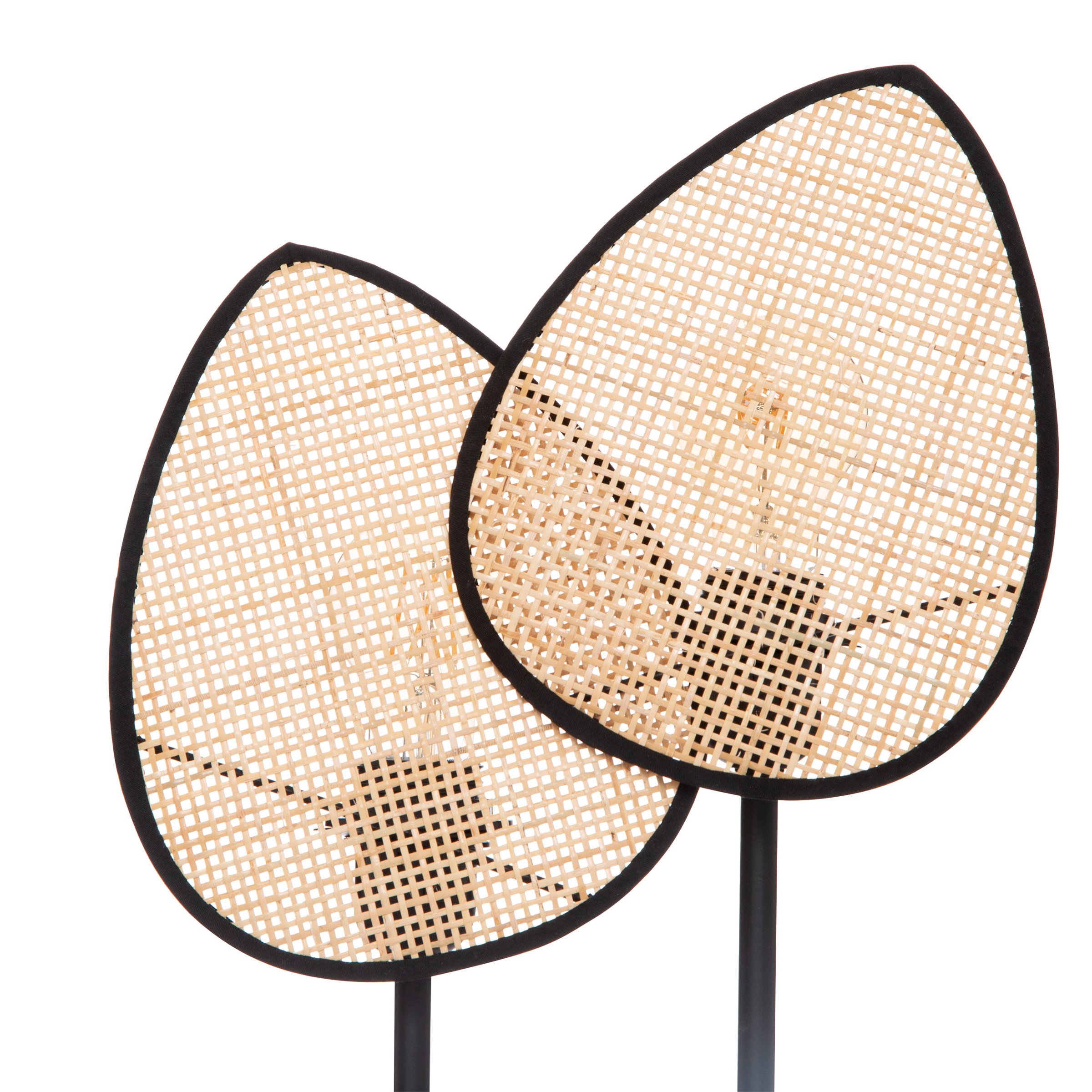 Lampe à poser rotin Olme Beige 4