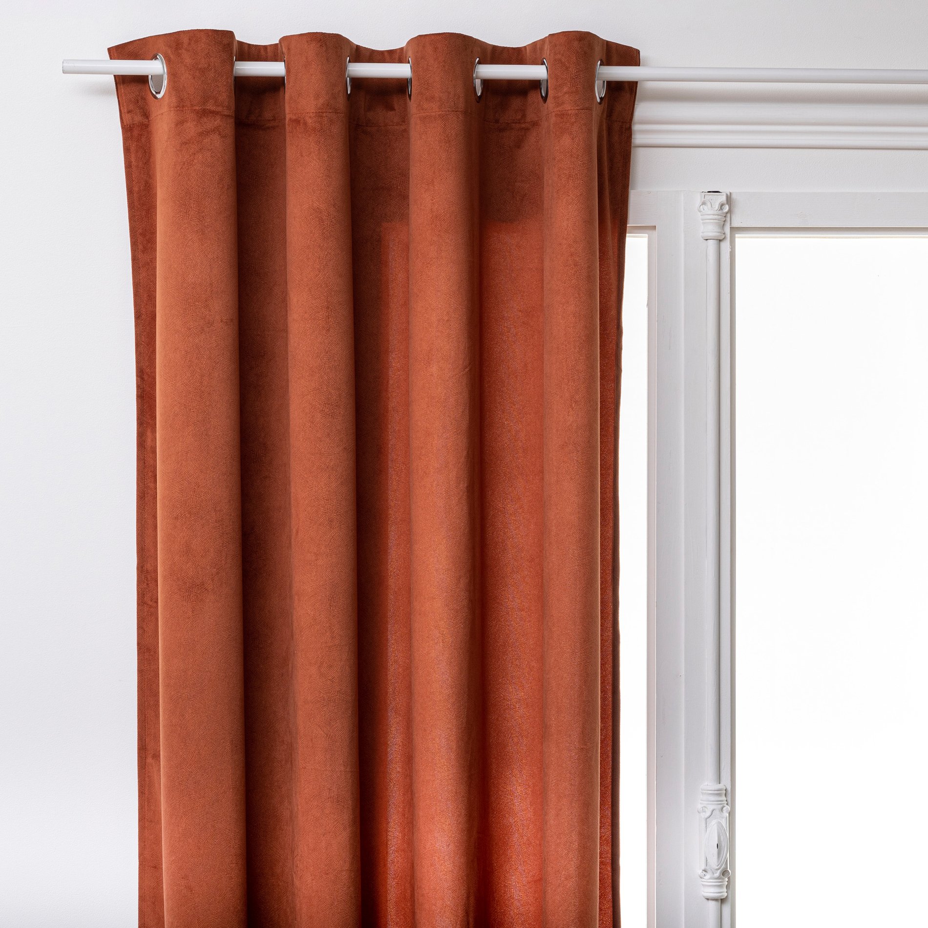Rideau (140 x 260 cm) Lilou Terracotta 1