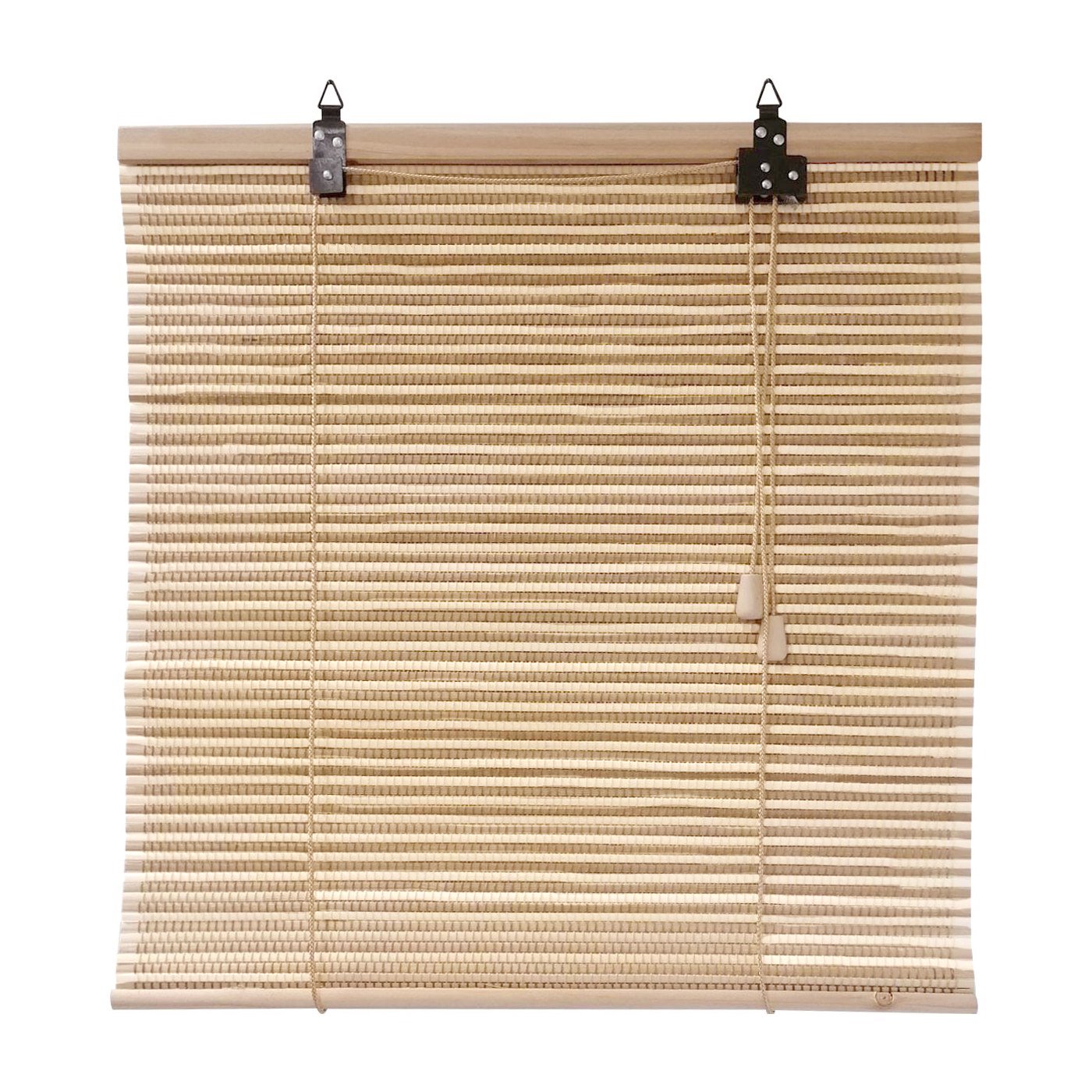 Store enrouleur à baguettes (60 x 180 cm) Bambou Beige 2