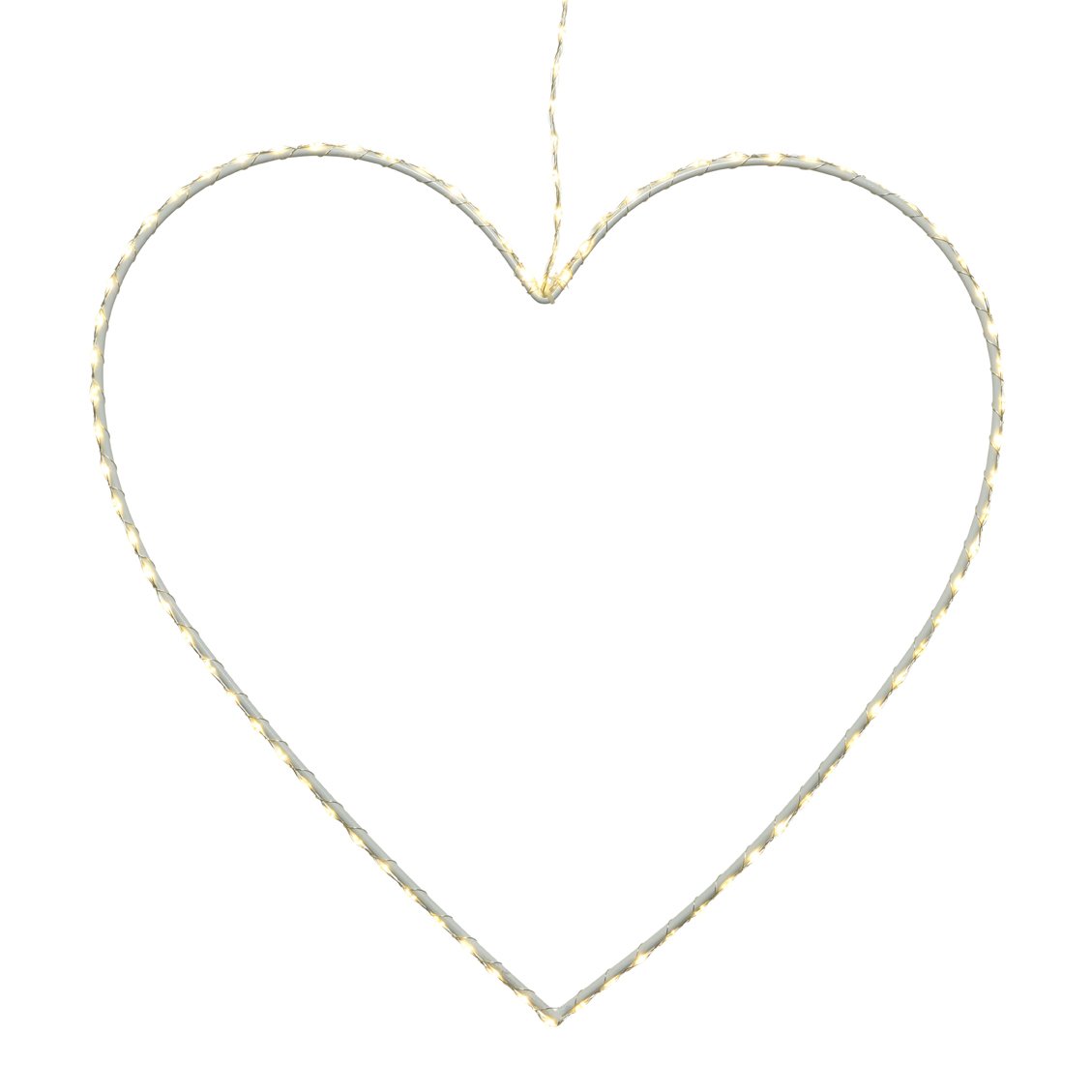 Cœur lumineux à suspendre 120 LED (D38 cm) Féerie Blanc chaud