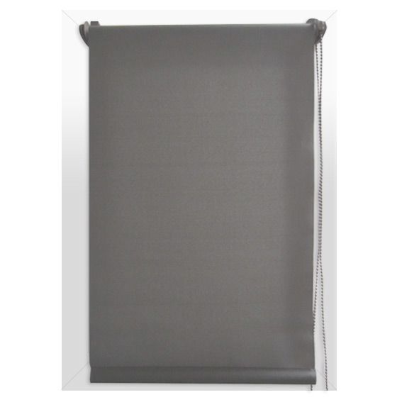 Store enrouleur occultant (45 x 180 cm) Uni Gris 2