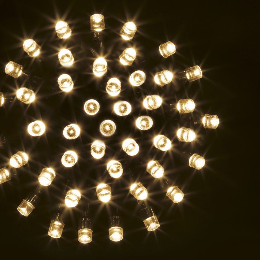 Guirlande lumineuse Timer 50 m Blanc chaud 500 LED CV 3