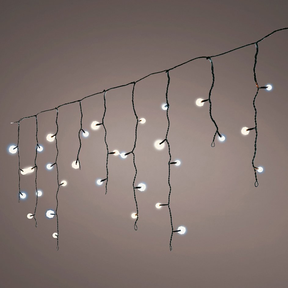 Stalactite lumineuse Stars L20 m Bicolore 490 LED CN 2