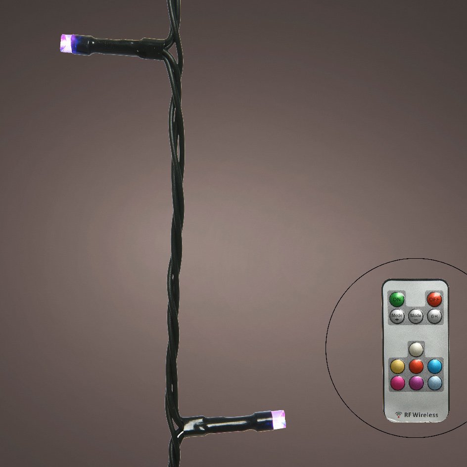 Guirlande lumineuse télécommandée  Dancing lights CV 19,90 m Multicolore 200 LED 3