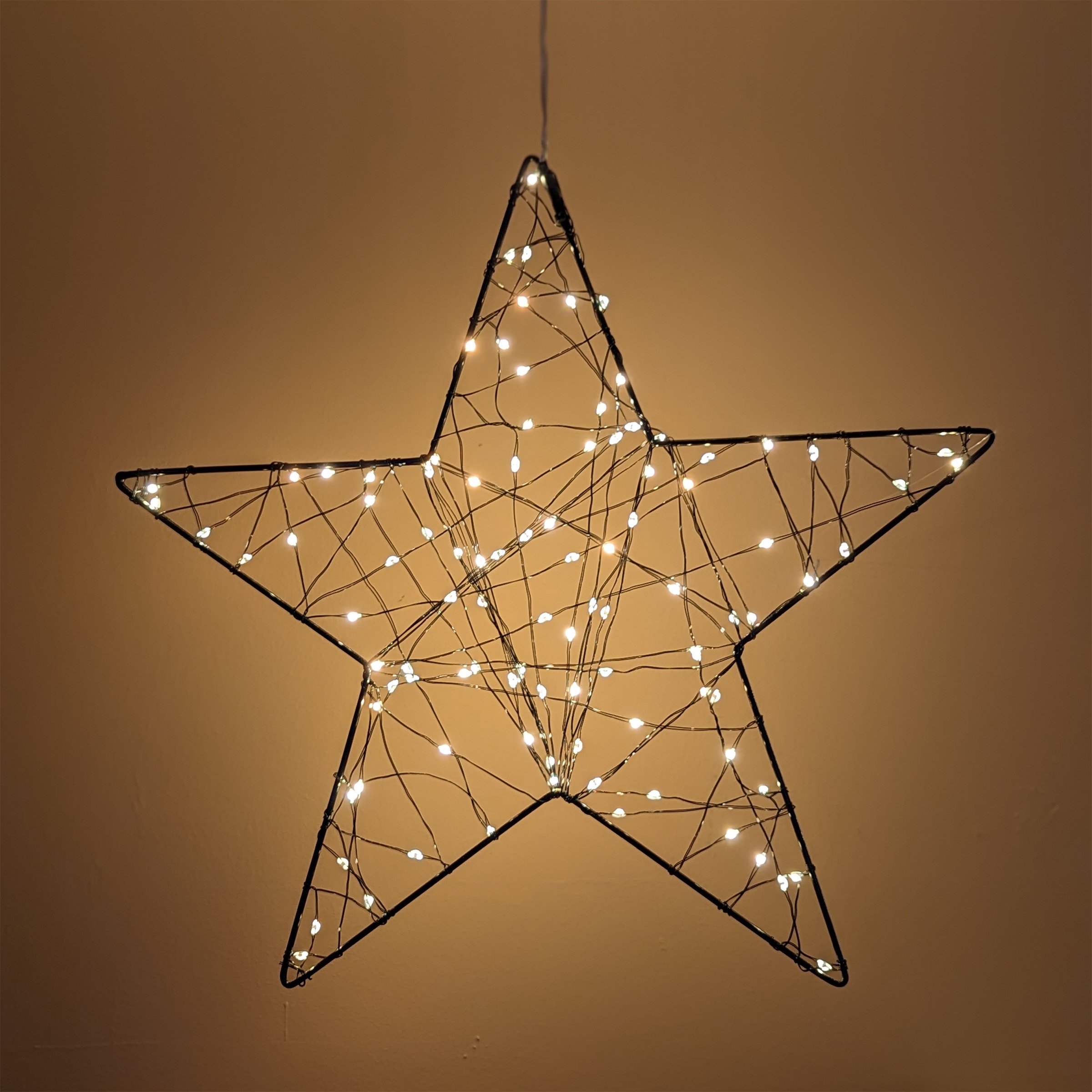 Etoile lumineuse Hadar Blanc chaud 200 LED 1