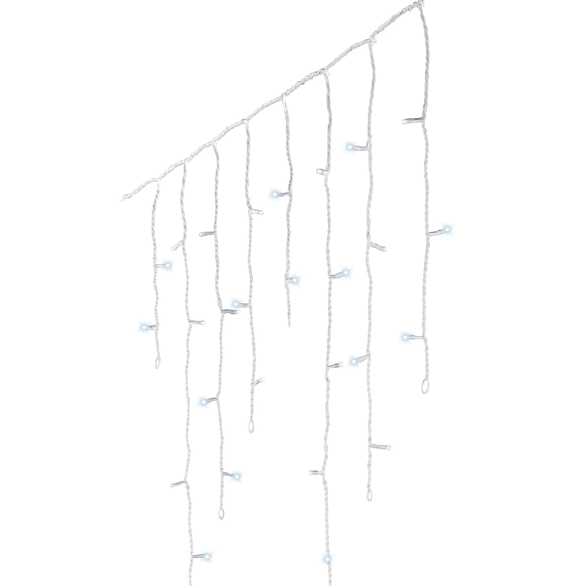 Stalactite lumineuse Kit d'extension L7,35 m Blanc froid 250 LED CB Raccordable 2