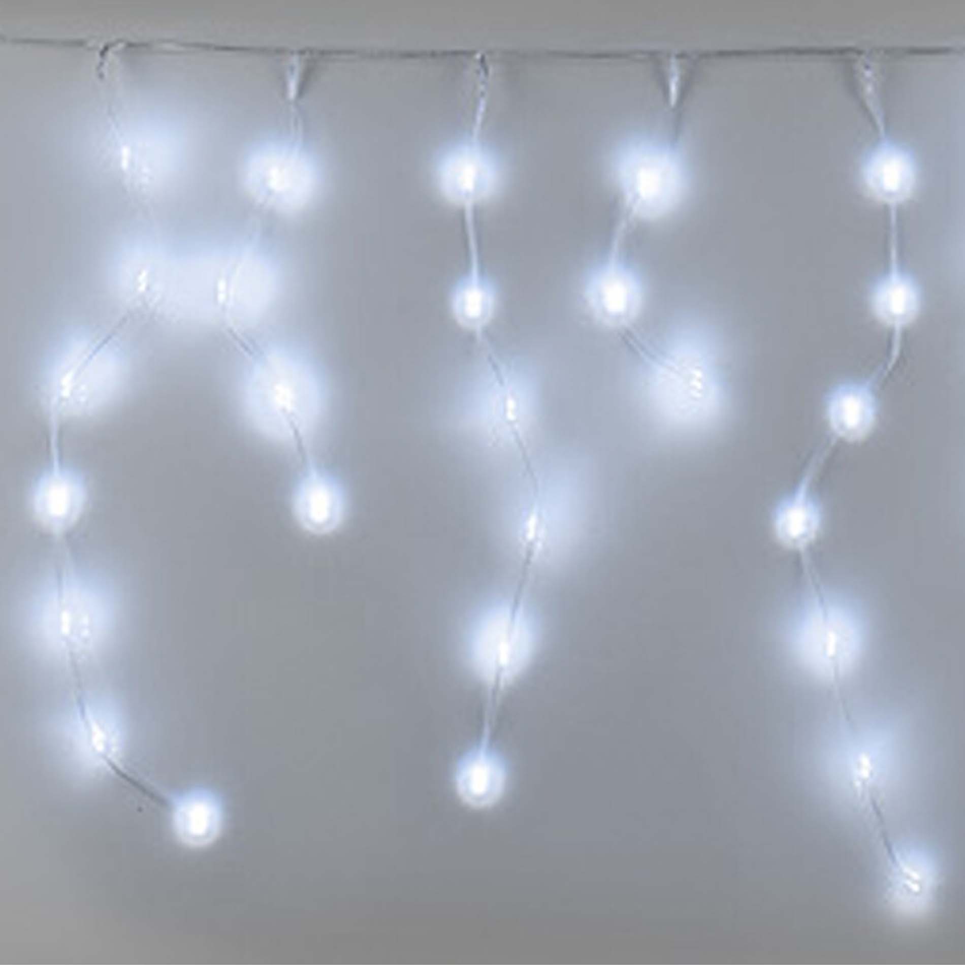 Stalactite lumineuse L12,70 m Icicle Blanc froid 640 LED CT 2