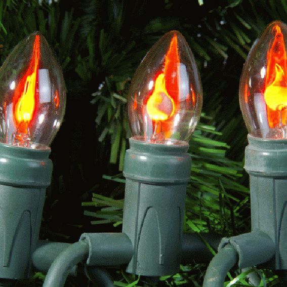 Guirlande lumineuse Ampoule  Orange 10 LED 1