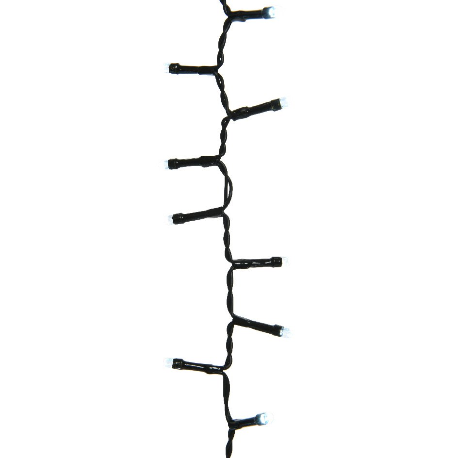 Guirlande lumineuse Durawise à piles 4,70 m Blanc froid 192 LED CN à piles 4