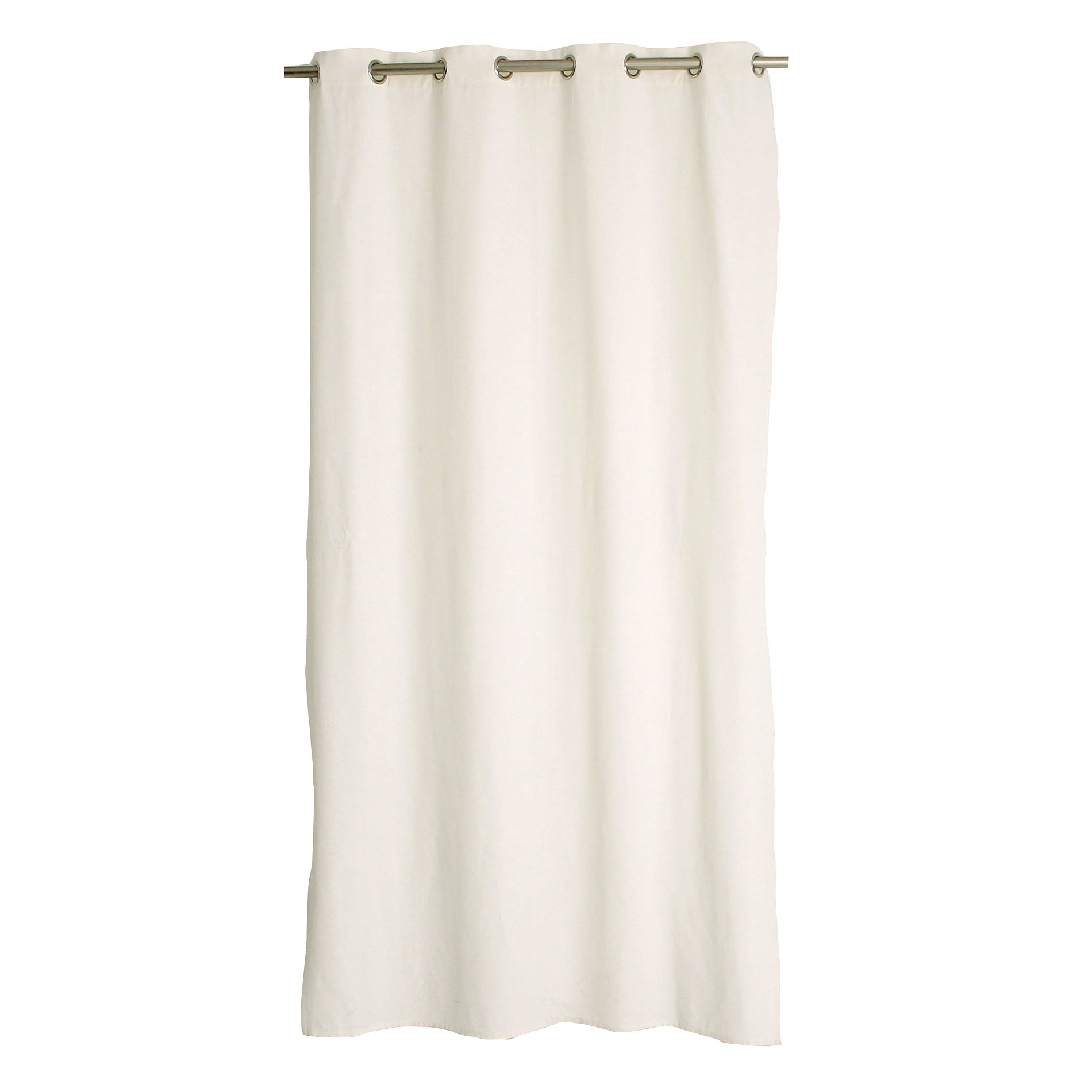 Rideau coton recyclé (135 x 240 cm) Dune Ecru 3